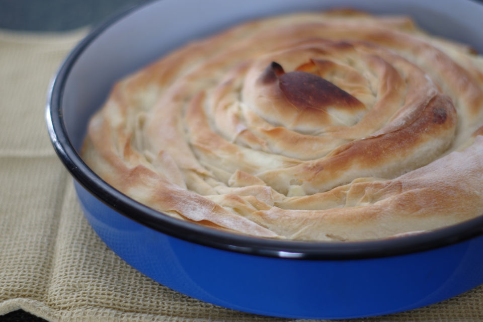 Sukana Pita – Southeastern Serbia Traditional Cheese Pastry – Sweet Thought