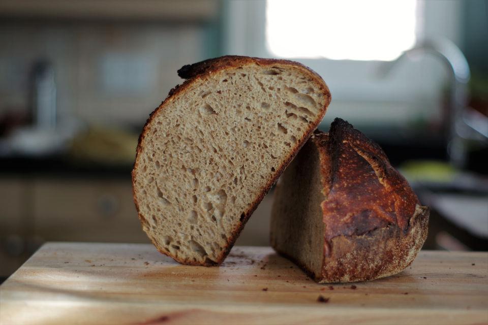 Whole Grain Sourdough at Home - Tasty Bakes Kitchen